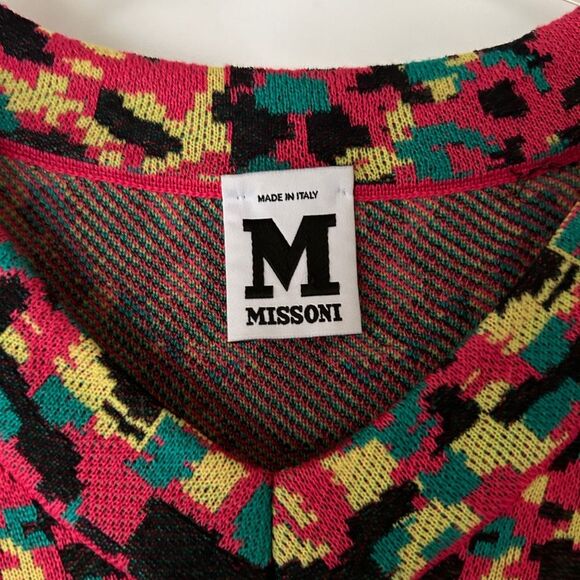 MISSONI Multicolored Abstract Bodycon Pencil/sheath Dress - Picture 8 of 10